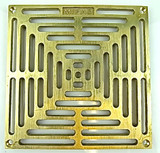 Mifab S8pg-1 8x8 Grate W/ Securing Screws