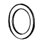 SLOAN A31-P GASKET FOOT PEDAL VALVE 0301140