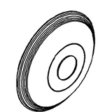 Kohler 1036320-Bn Escutcheon - Vibrant Polished Nickel