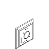 Kohler 1036327-Bv Escutcheon - Vibrant Brushed Bronze