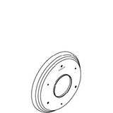 Kohler 1036332-Vf Escutcheon - Vibrant Finish