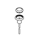 Kohler 1015475-Cp Assembly- Lift Rod - Polished Chrome