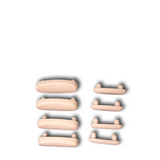 Kohler 55382-96 Seat Bumper Kit - Biscuit 