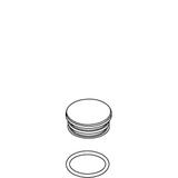 Kohler 1040644-Cp Cap Assembly- Handshower Slide Bar - Polished Chrome