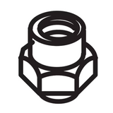 Kohler 37796 Nut- 8-32nc-2b