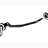 Kohler 1067577-G Trip Lever Kit - Brushed Chrome