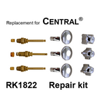 For Central Brass Rk1822 3 Valve Rebuild Kit