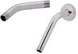 Matco-Norca S-AB8F 8" Brass Shower Arm & Flange Chrome Finish.