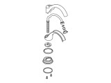 Kohler 1097763-Cv Spout Kit - Chrome/Vibrant