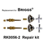 For Briggs RK0056-2 2 Valve Rebuild Kit
