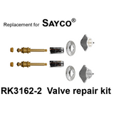 For Sayco RK3162-2 2 Valve Rebuild Kit