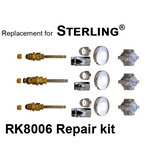 For Sterling RK8006 3 Valve Rebuild Kit