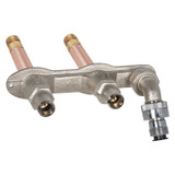 Prier C-208D14 14 in. Loose Key Hot And Cold Anti-Siphon Hose Thread Wall Faucet With 1/2 in. Inlet
