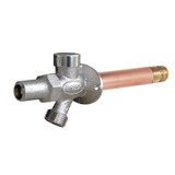 Prier P-264D10 10 in. Anti-Siphon Loose Key Quarter Turn Wall Faucet With 1/2 in. Inlet
