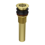 Price Pfister 972-103BG Grid Strainer No Overflow Brushed Gold