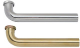 Matco-Norca WB0724RB17 Waste Bend 1-1/2” x 24” Rough Brass 17 Gauge.
