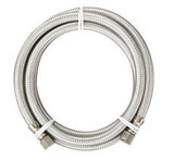 Matco-Norca SSIM-60LF Braided Stainless Steel Ice Maker Connector 1/4” OD Compression 60” Long.