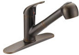 Matco-Norca BL-150ORB Single Handle Kitchen Pull-Out Faucet Oil Rubbed Bronze.