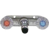 Woodford C22CP-6 Hot and Cold Freezeless Chrome-Plated Wall Faucet.