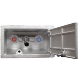 Woodford B22CP-14 Hot and Cold Freezeless Chrome-Plated Box Wall Faucet