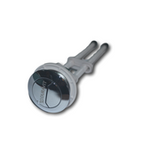 Duravit 0075961000 Push Button Df with Duravit 0075961000 Logo - Length 132mm - Chrome