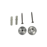 Duravit 1004431000 Floor Mounting Set for Metal Console Happy D.2 Incl. Caps - Chrome