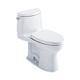Toto MS604124CUFG#01 Ultramax II 1G One-Piece Toilet, Elongated Bowl - 1.0 Gpf - Washlet+ Connection