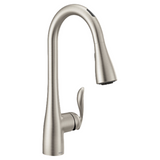 Moen 7594EVSRS Arbor Smart Kitchen Faucet One-Handle High Arc Pulldown - Spot Resist Stainless