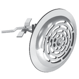 Mifab MI-GRILL-8 15" Fresh Air Inlet Grate Nickel Bronze