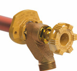 Woodford Model 14 - 4" to 24" - Freezeless Residential Wall Faucet - Powder Coated Aluminum Handle