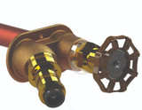 Woodford Model 27 - Backflow Protected - Automatic Draining - Freezeless Wall Faucet - Metal Handle