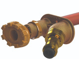 Woodford Model 30 - Backflow Protected - Automatic Draining - Freezeless Wall Faucet - Pwd Coat Alum Handle