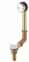 Gerber 41-891, G0041891 Gerber Classics Chain & Stopper Drain in Shoe for Standard Tub Chrome