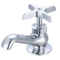 Central Brass 0239-P Single Handle Basin Faucet, Chrome