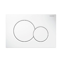 Geberit 115.770.11.5 Sigma01 Dual Flush Plate Alpine White