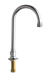 Chicago Faucets 626-E2CP Deck-Mounted Remote Spout