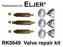 For Eljer RK0649 3 Valve Rebuild Kit