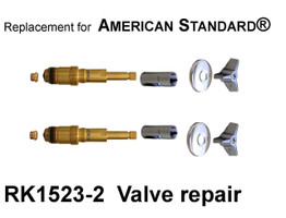 For American Standard RK1523-2 2 Valve Rebuild Kit