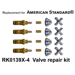 For American Standard RK0139X-4 4 Valve Rebuild Kit