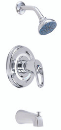 Gerber 49-730, G0049730 Pressure Balance Tub & Shower IPS "Econo" 1994 2.0gpm Chrome