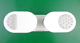 for Caroma 405067 White Raised Button Handle