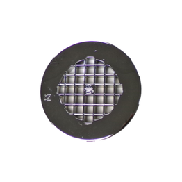 Mustee 42.326 Chrome Molded Plastic Shower Drain Strainer
