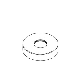 Kohler 1006760-Sn Escutcheon- Base - Vibrant Polished Nickel