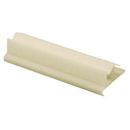 PRIME-LINE M-6222 Tub Enclosure Plastic Snap-In Bottom Guide White