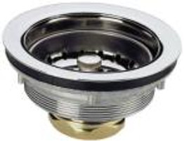 Matco-Norca SS-125 Chrome Plated Brass Sink Duo Strainer. 