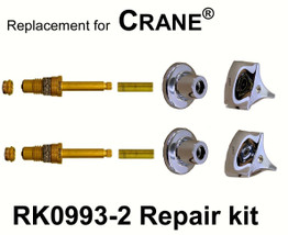 For Crane RK0993-2 2 Valve Rebuild Kit