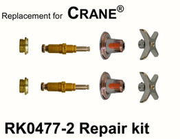 For Crane RK0477-2 2 Valve Rebuild Kit