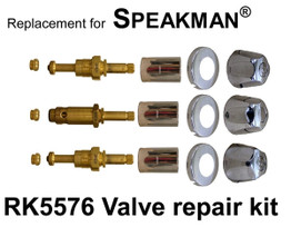 For Speakman RK5576 3 Valve Rebuild Kit