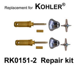 For Kohler RK0151-2 2 Valve Rebuild Kit