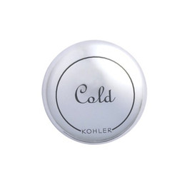 Kohler 78662-G Plug Button Cold - Brushed Chrome